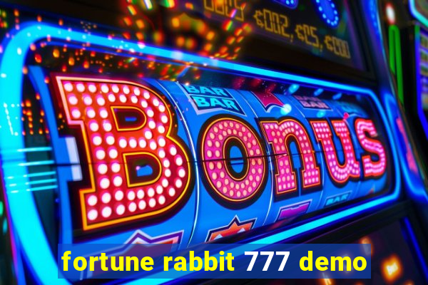 fortune rabbit 777 demo